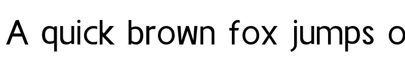 Preview of Godus Regular font