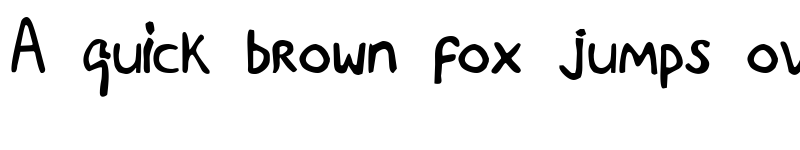 Preview of Goedemorgen, Luc[as] Regular font