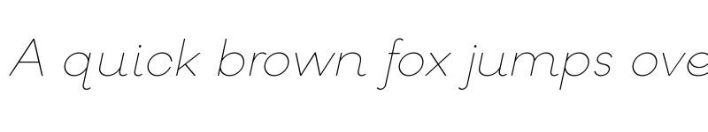 Preview of Goeslim Italic font