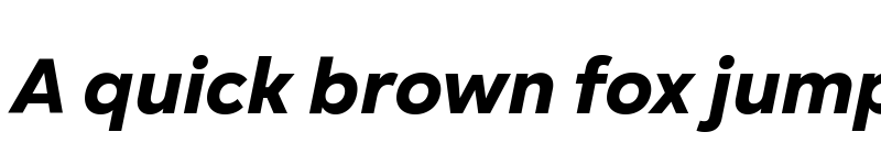 Preview of Gogh Extra Bold Italic font