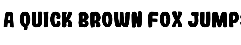 Preview of Gogono Cocoa Mochi Regular font