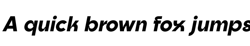 Preview of Goia Display ExtraBold Italic font