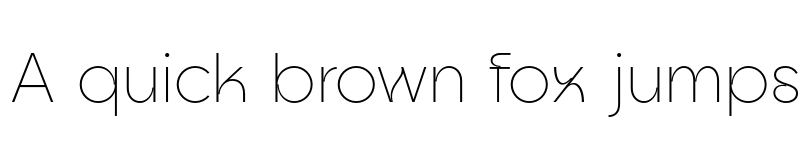 Preview of Goia Display ExtraLight font