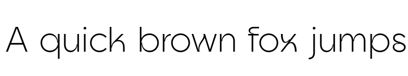 Preview of Goia Display Light font