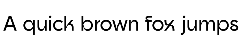 Preview of Goia Display Medium font