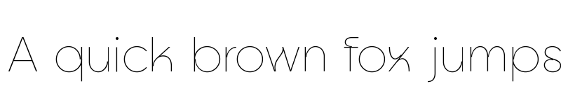 Preview of Goia Display Variable Regular font