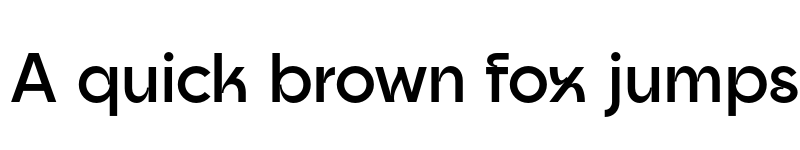 Preview of Goia Display W05 Semibold font