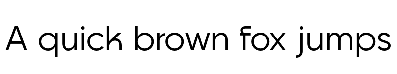 Preview of Goia Regular font