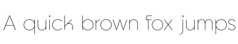 Preview of Goia Variable Regular font