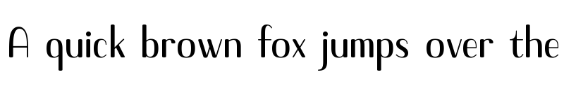 Preview of Gojet Regular font