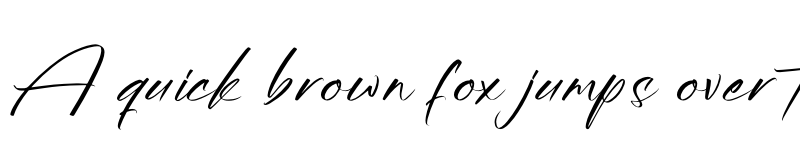 Preview of Golassity Foreston Regular font