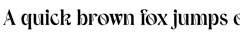 Preview of Gold Badge Regular font