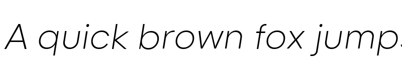 Preview of Goldbill XL Light Italic font