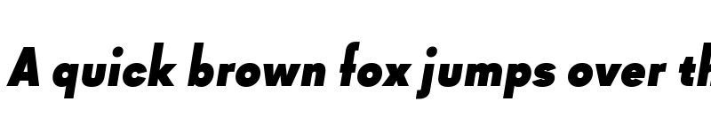 Preview of Goldbill XS ExtraBold Italic font