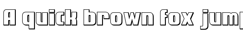 Preview of Golden Dragon Shadow font