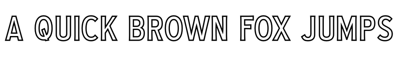 Preview of Golden Record Outl PERSONAL Regular font