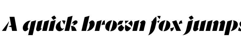 Preview of Goldich ExtraBold Italic font