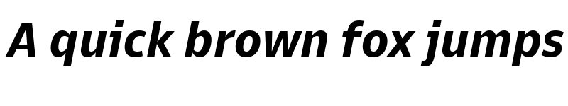 Preview of Goldman Sans Bold Italic font