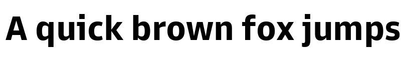 Preview of Goldman Sans Bold font