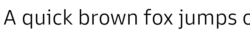 Preview of Goldman Sans Light font