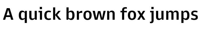 Preview of Goldman Sans Medium font