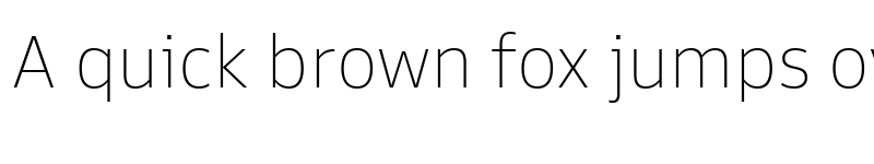 Preview of Goldman Sans Thin font