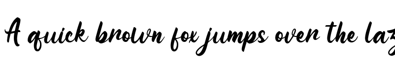 Preview of Gontela Personal Use Regular font