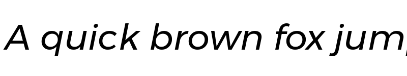 Preview of Gontserrat Italic font