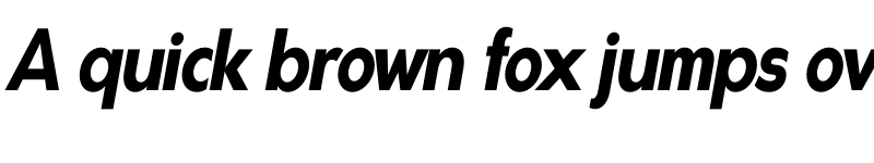 Preview of Gonzi Condensed PERSONAL USE Bold Italic font