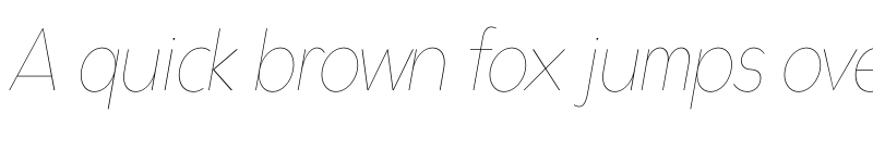 Preview of Gonzi Condensed PERSONAL USE Thin Italic font