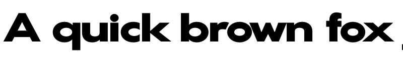 Preview of Gonzi Expanded PERSONAL USE Black font