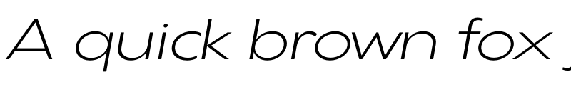 Preview of Gonzi Expanded PERSONAL USE Light Italic font