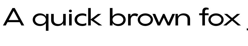 Preview of Gonzi Expanded PERSONAL USE Regular font