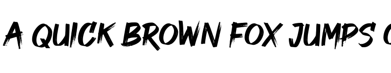 Preview of GOOD BRUSH Regular font