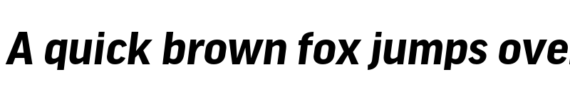 Preview of Good Headline Pro Bold Italic font