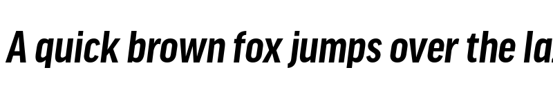 Preview of Good Headline Pro Cond Bold Italic font