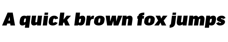 Preview of Good Headline Pro Wide Ultra Italic font