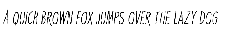 Preview of Good Karma Caps font