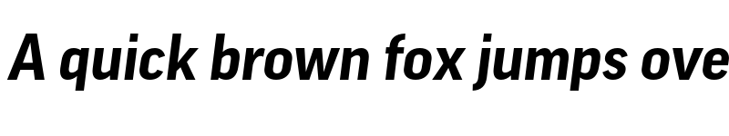 Preview of Good Pro Bold Italic font