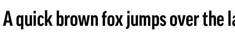 Preview of Good Pro Cond Bold font