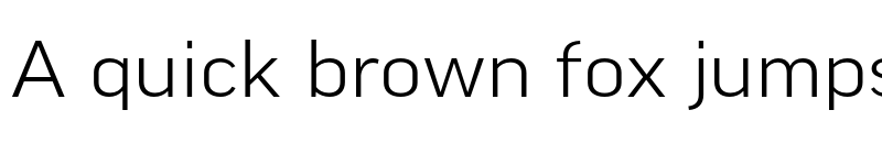 Preview of Good Pro Wide Light font