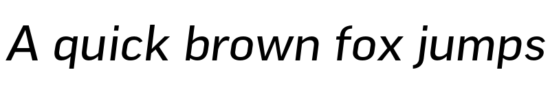 Preview of Good Pro Wide News Italic font