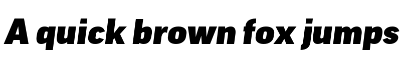 Preview of Good Pro Wide Ultra Italic font