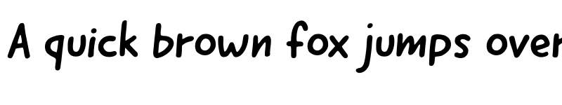 Preview of GoodDog New Regular font