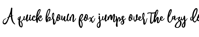 Preview of Goodies Regular font