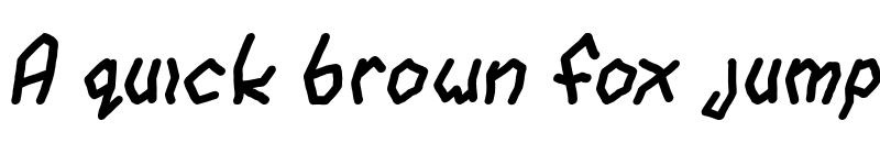 Preview of goon spectre TBS Bold Italic font