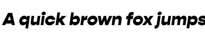 Preview of Gopher Heavy Italic font