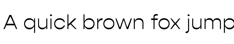 Preview of Gopher Light font