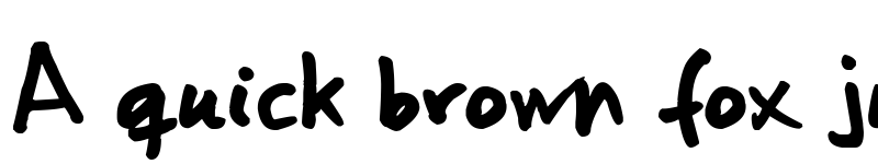 Preview of GorriSans Regular font