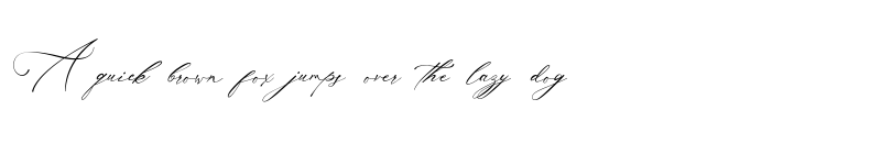 Preview of Gosseliena Regular font